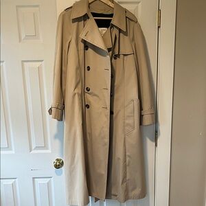 Vintage London Fog Beige Trench Coat